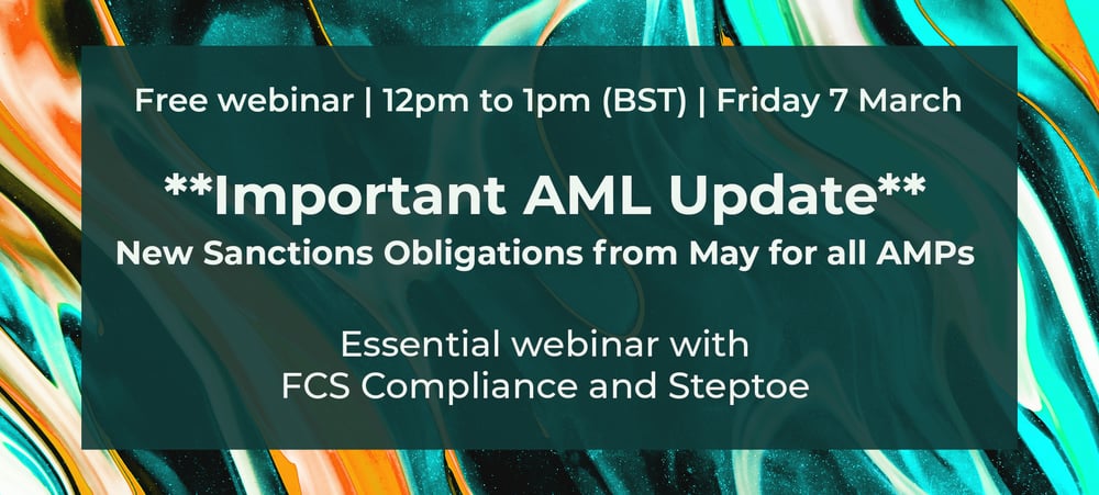 Sanctions Webinar for AMPs