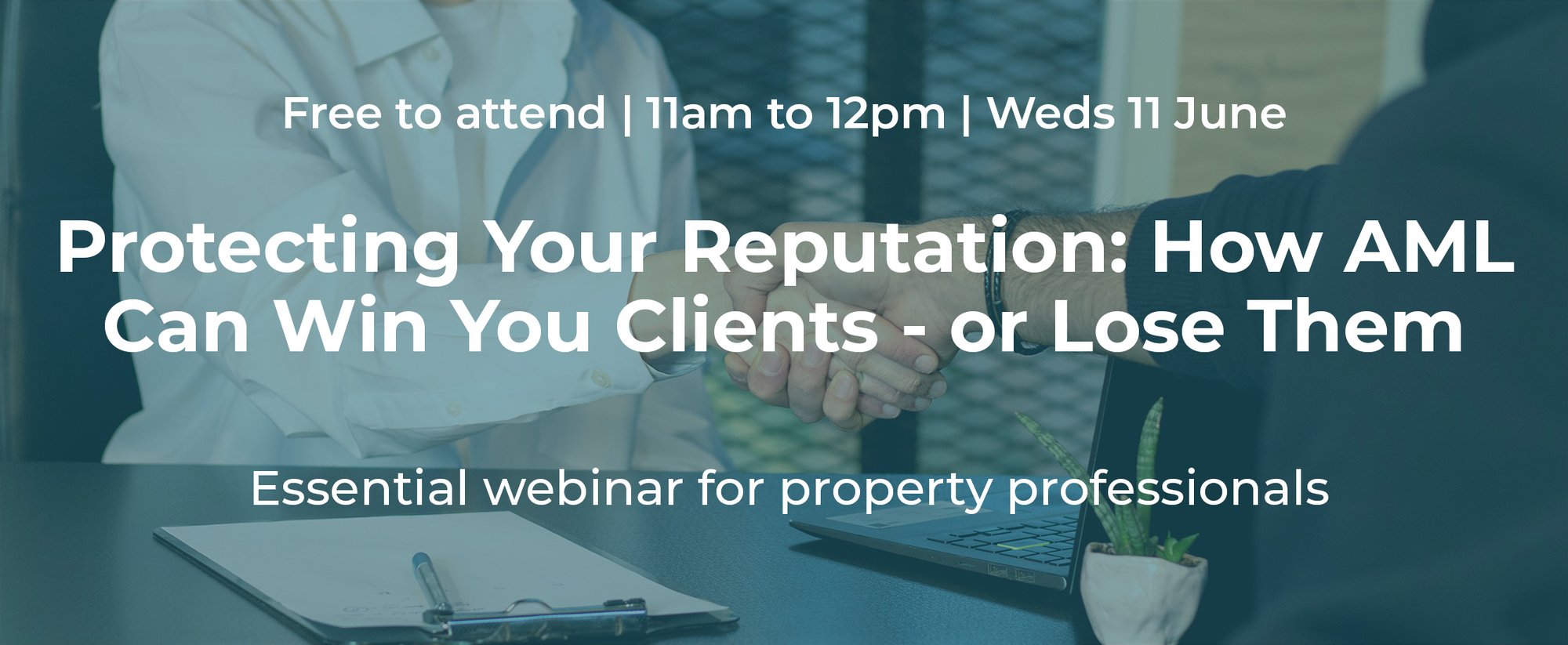 Banner for the FCS Compliance Property Webinar Protecting Your Reputation